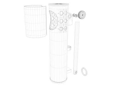 Soviet Trench Lighter Free 3D model