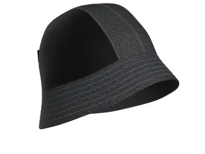 Denim Buckle Bucket Hat 3D model