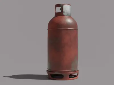 gas cylinder 3D model purchase