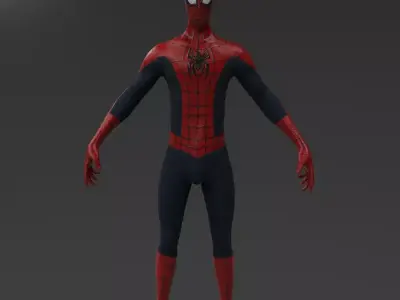 Spider-Man spider man Low-poly 3D model