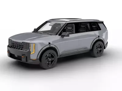 Kia Telluride X-Pro SX 2027 3d model 3D model