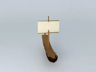 Egyptian Vessel Free 3D model