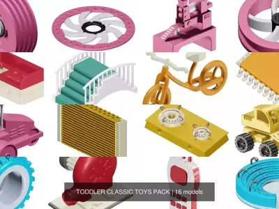 TODDLER CLASSIC TOYS PACK