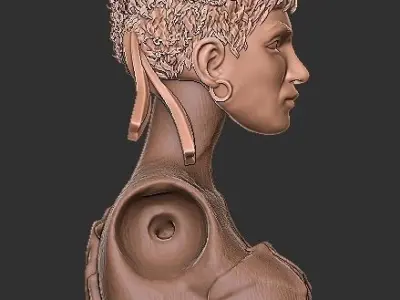 Kitiara Mythic Legions Head 3D print model