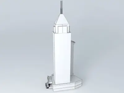 Wuhan Construction Bank Building 3D model