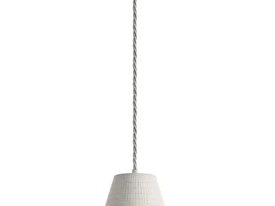 18cm Jet Stripes Pendant 3D model