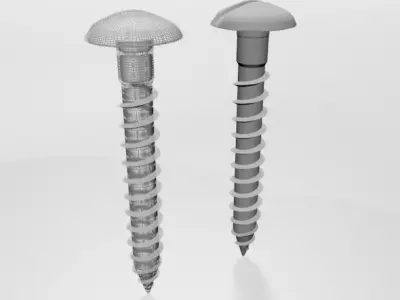 Drywall Screw 07 3D model