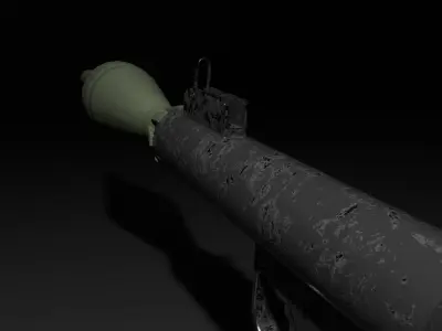 RPG-7 Free low-poly 3D model