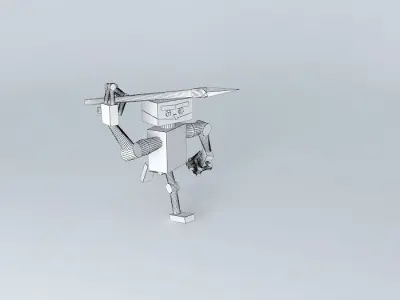 Cave Bot Vr.2 Free 3D model
