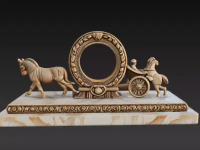 Ancient Roman Table Ornament Decorative Series 4 3D print model