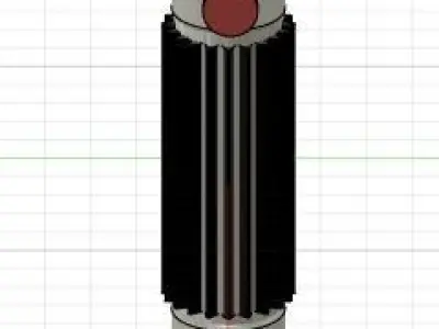 Exar Kun Lightsaber Free 3D print model