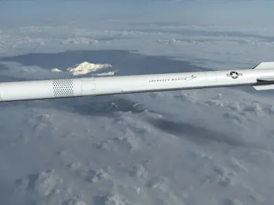 PAC 3 Missile Low-poly 3D model