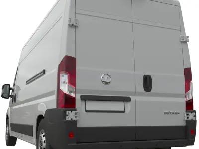 2024 Vauxhall Movano  L3H2 Detailed interior 3D model