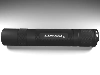 Flashlight Convoy S2 3D model