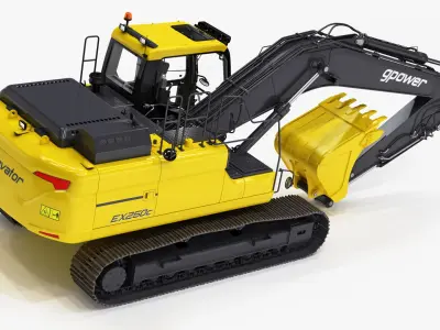  Excavator Tracked Generic v2 