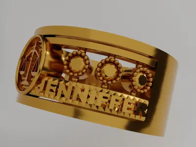 Abogada RIng 3D print model