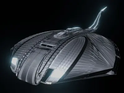 Sci-fi creature 22s01 3D model