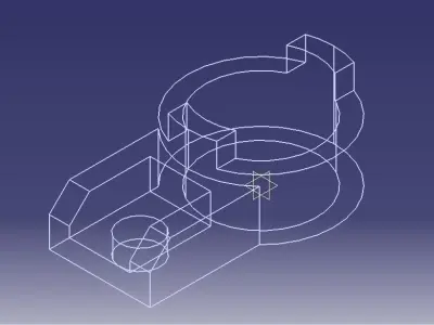 catia part 3D model