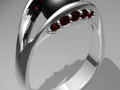 Rendering Anello D Free 3D model order