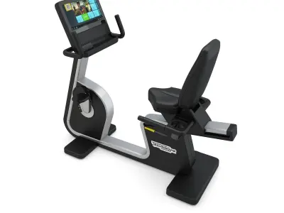 Technogym - Exercise Bike Artis Recline 3D model