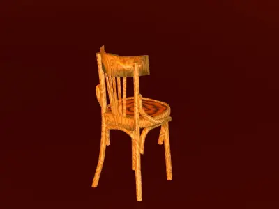 Classic chair 3D model buy