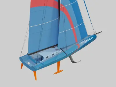 Imoca Class 3D model