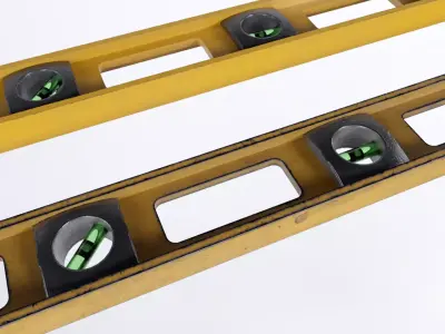 Spirit Level Low-poly 3D model purchase