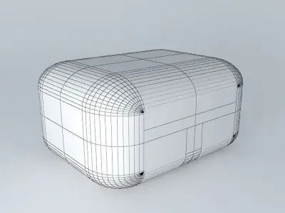 motorcycle trunk Free 3D model