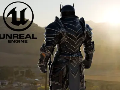 STEEL FURY WARRIOR Low-poly 3D model