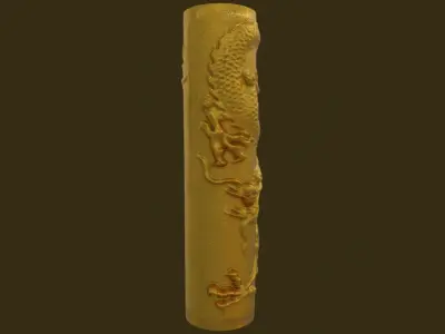 DRAGON RELIEF - NO 6 3D model