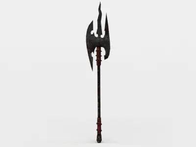 Axe harry potter wand Low-poly 3D model purchase