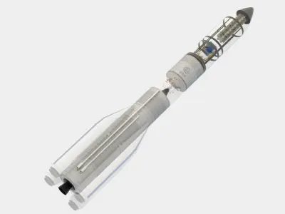 Ariane 6 - Accurate Model 3D model