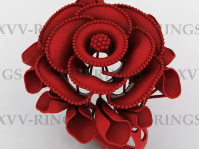 NEW TURKISH RINGS LOT XVV-21 TO 30  3D print model