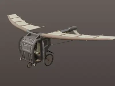 Flying Vehicle 3D model