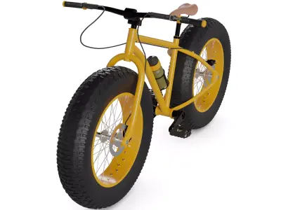 Fat Bicycle 3D model by Nadr3D