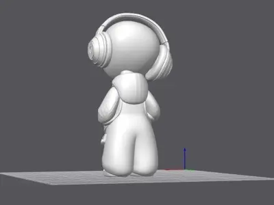 ET ALIEN sci-fi 3D model