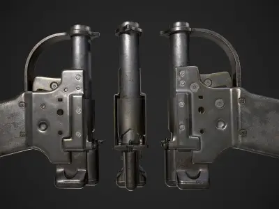 FP-45 Liberator Low-poly 3D model