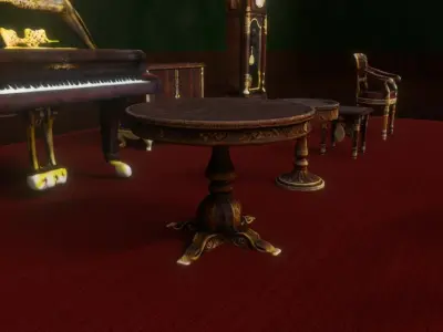 Antique Furniture Collections 3D model