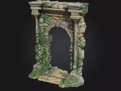 Gateway of Time  Unlock the Portal to Endless Eras 3D model