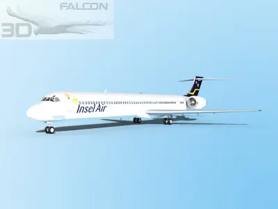 Falcon3D MD-80 Insel Air 3D model