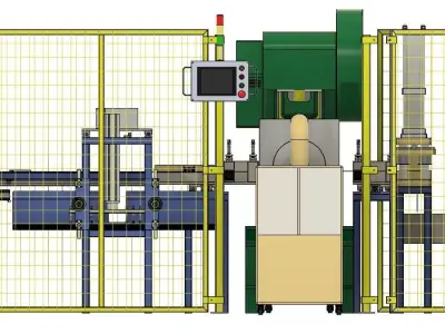 Stamping Feeder 3D Digital Model 3D model