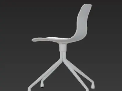 Solitude Chair Free low-poly 3D model