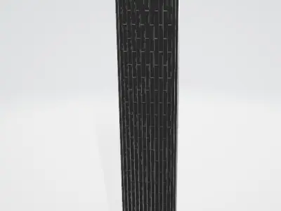 Speeds Standing Fans for Bedroom 3D model