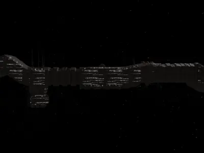 Future Spaceship No1 3D model