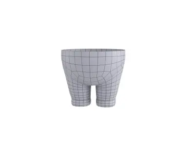 Lower Body 001 3D model