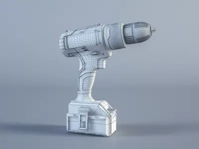 Guild Drill 3D model