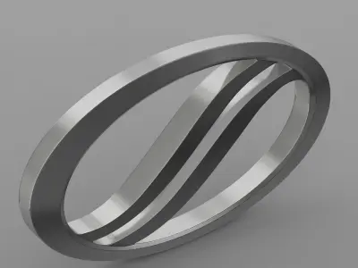 btz logo 3D model