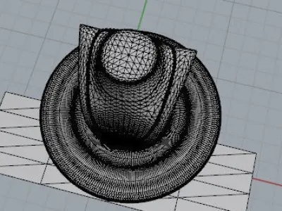 Porta Collana Free 3D model