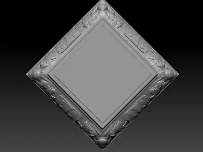 Rock Chair  Detail 3D print model