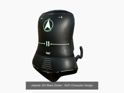 10 Jetpacks J Collection - SciFi Character Design
